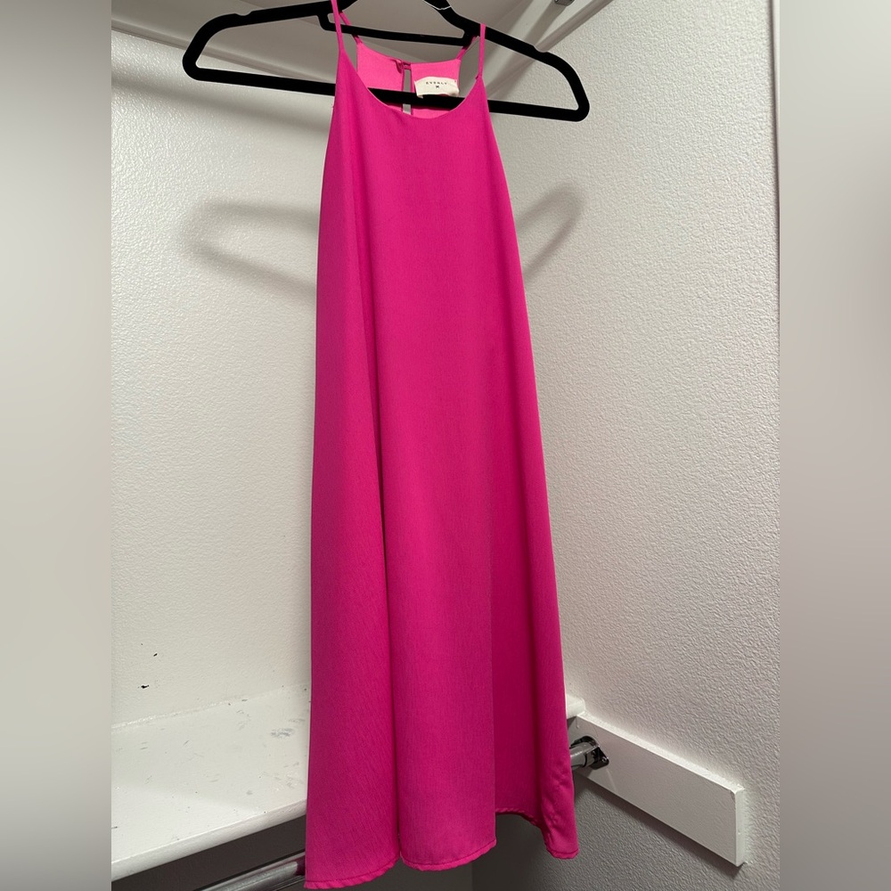 Elegant Pink Women's Dress